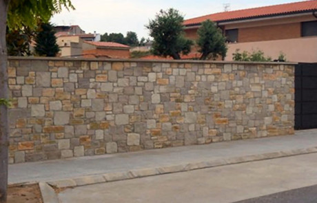 muros en piedra natural